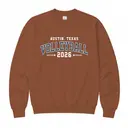 Volleyball Club Block Lettering Established Year Crewneck 2
