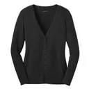 Port Authority Women's Concept Cardigan Black Front