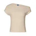 Fresh Prints Chloe Off the Shoulder Top Macadamia mto Front MtoASP2026