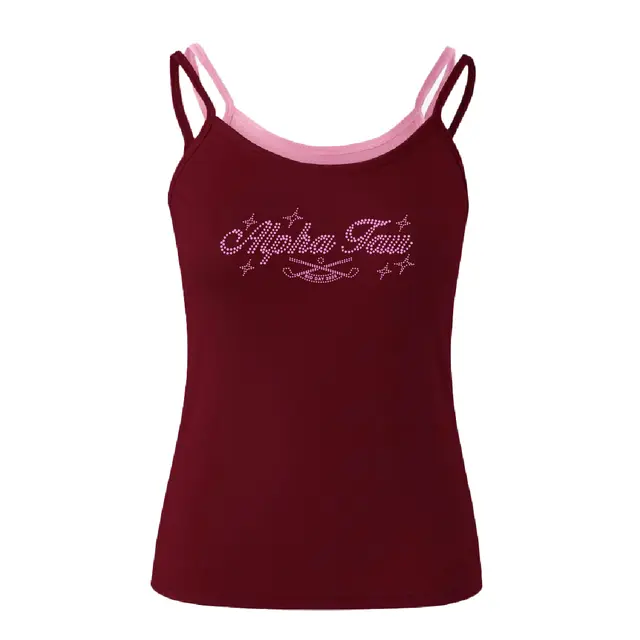 Alpha Sigma Tau Starburst Script Rush Tank 2