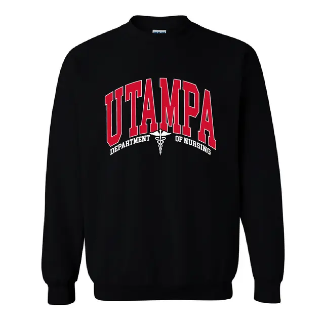 Student Nurses Association Caduceus Text PR Crewneck 2