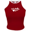 Delta Delta Delta Heart Script Founder's Day Tank 2