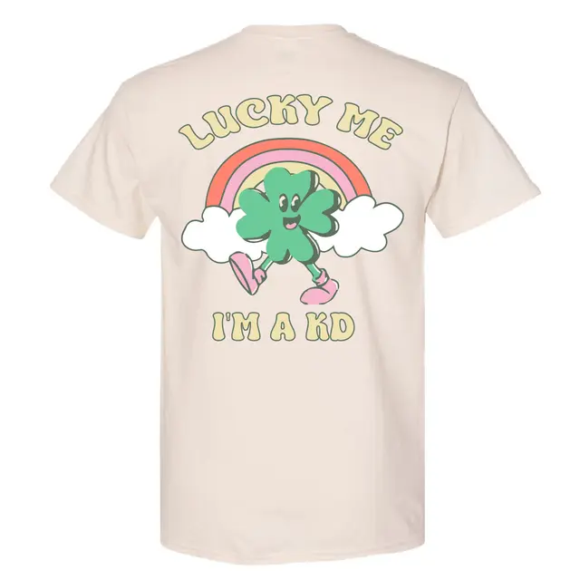 Kappa Delta Lucky Cartoon Shamrock PR Shirt 2