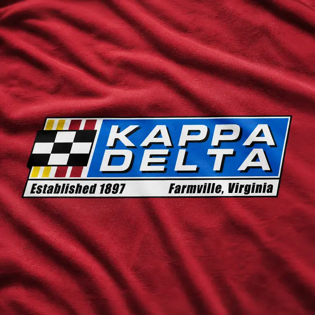 Kappa Delta Checkered Flag Graphic PR Hoodie