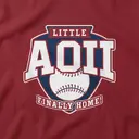 Alpha Omicron Pi Baseball Inspired Big Little Reveal Sweater