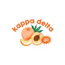 Kappa Delta Peach Graphic PR Shirt