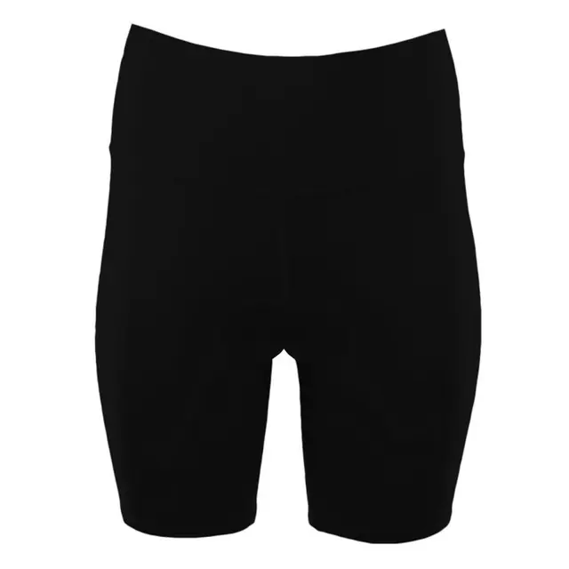 Bella + Canvas High Waist Biker Shorts 0814 Black Left