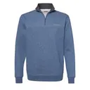Customizable Columbia Columbia Men's Hart Mountain Half-Zip Sweater 141162 Carbon Heather Front