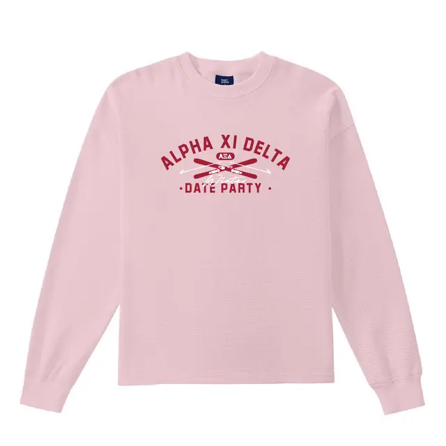 Alpha Xi Delta Crossed Arrows Date Party Hoodie 2