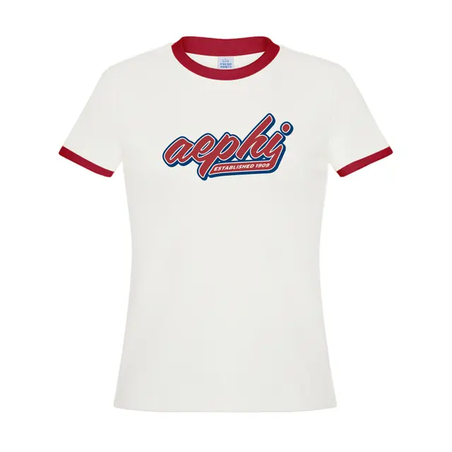 Alpha Epsilon Phi Flowing Script PR Shirt 2
