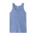 Los Angeles Apparel Tri Blend Tank 3.7oz tr08 Athletic Blue Front