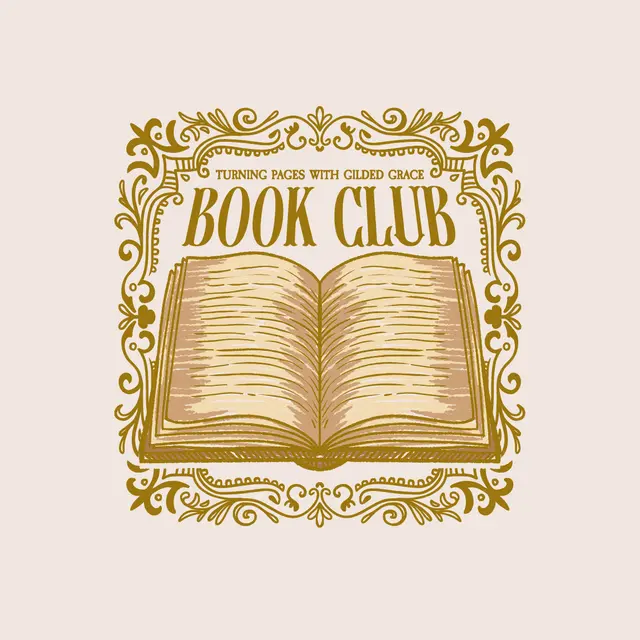 Book Club Gilded Grace Open Book PR Shirt