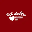 Delta Delta Delta Heart Script Founder's Day Tank