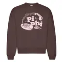 Pi Beta Phi Retro Phone Graphic Bid Day Crewneck 2