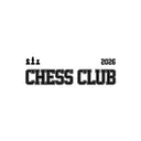 Chess Club Bold Block Text PR Crewneck