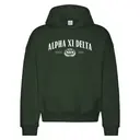 Alpha Xi Delta Classic Crest PR Hoodie 2