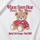 Alpha Chi Omega Hand Drawn Teddy Bear PR Shirt