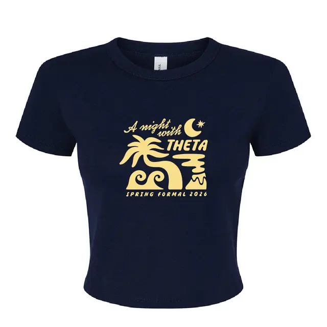 Kappa Alpha Theta Tropical Night Spring Formal Shirt 2