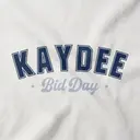 Kappa Delta Stacked Lettering Bid Day Sweatpants