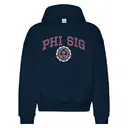 Phi Sigma Kappa Bold Crest PR Hoodie 2