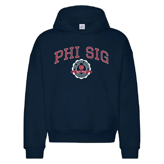 Phi Sigma Kappa Bold Crest PR Hoodie 2