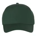 Customizable Valucap Five-Panel Twill Cap 8869 Forest Front