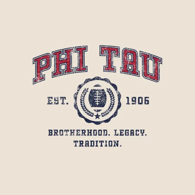 Phi Kappa Tau Vintage Football PR Crewneck