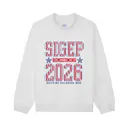 Sigma Phi Epsilon Striped Lettering Homecoming Sweater 2