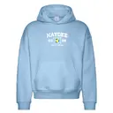 Kappa Delta Stacked Block Lettering Volleyball Parents Weekend Hoodie 2