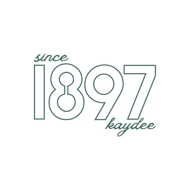 Kappa Delta Bold Year Text PR Tank