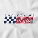 Society of Automotive Engineers Checker Pattern Text PR Sweater