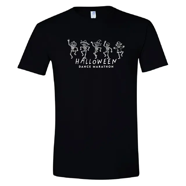 Dance Marathon Dancing Skeletons Halloween Shirt 2