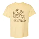 Zeta Tau Alpha Deer and Football Game Day Shirt 2