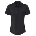 Adidas Women's Ultimate Solid Polo a515 Black Front