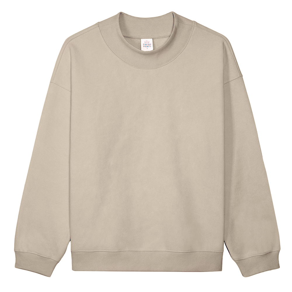 Gildan Heavy Blend Sand Coloured Sweatshirt Unisex Heavy Blend