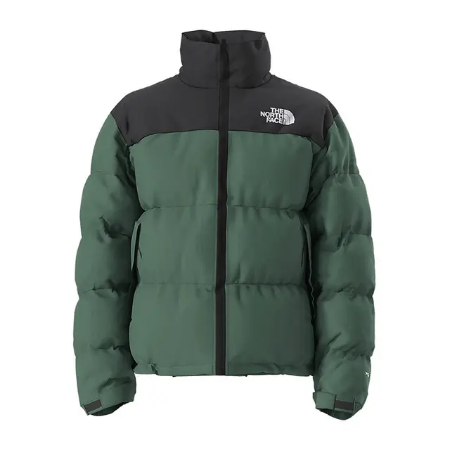 The North Face  1996 Retro Nuptse Jacket  Duck Green/TNF Black Front