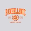 National Panhellenic Conference Bold Text with Laurel PR Crewneck