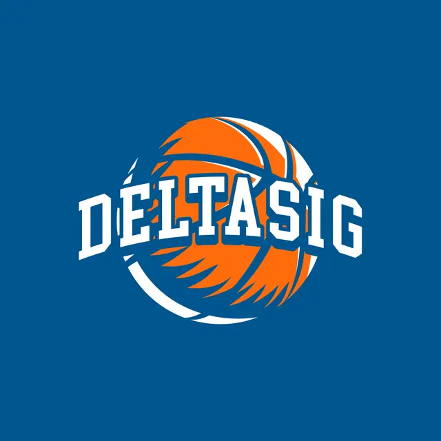 Delta Sigma Pi Basketball Graphic PR Hoodie