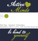 Active Minds Hand Drawn Lettering PR Hoodie