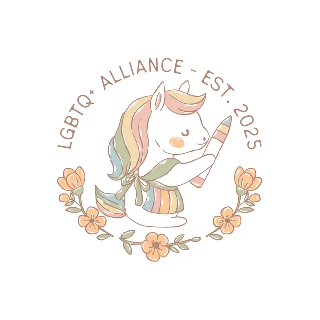 LGBTQ+ Alliance Rainbow Unicorn PR Shirt