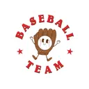 Baseball Team Playful Glove Graphic PR Crewneck