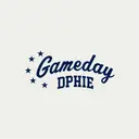Delta Phi Epsilon Starry Script Game Day Shirt