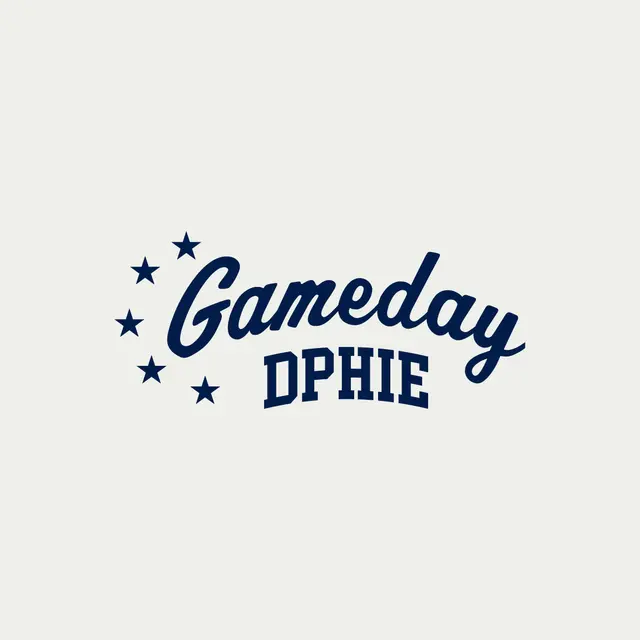 Delta Phi Epsilon Starry Script Game Day Shirt