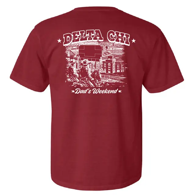 Delta Chi Cowboy Stadium Parent's Weekend Shirt 2