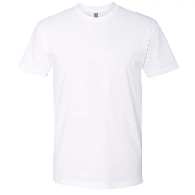 Customizable Next Level Unisex Cotton T-Shirt 3600 White Front