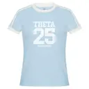 Kappa Alpha Theta Striped Number Rush Shirt 2