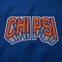 Chi Psi Block Lettering Graphic PR Hoodie