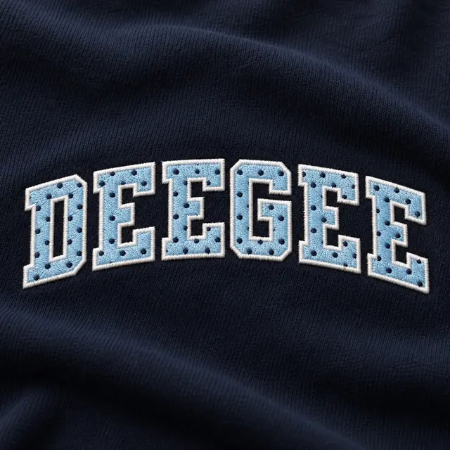 Delta Gamma Curved Text PR Hoodie