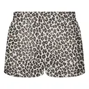 Fresh Prints FP107 Leopard Print Shorts Mocha Back