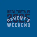 Beta Theta Pi Bold Number Parent's Weekend Hoodie